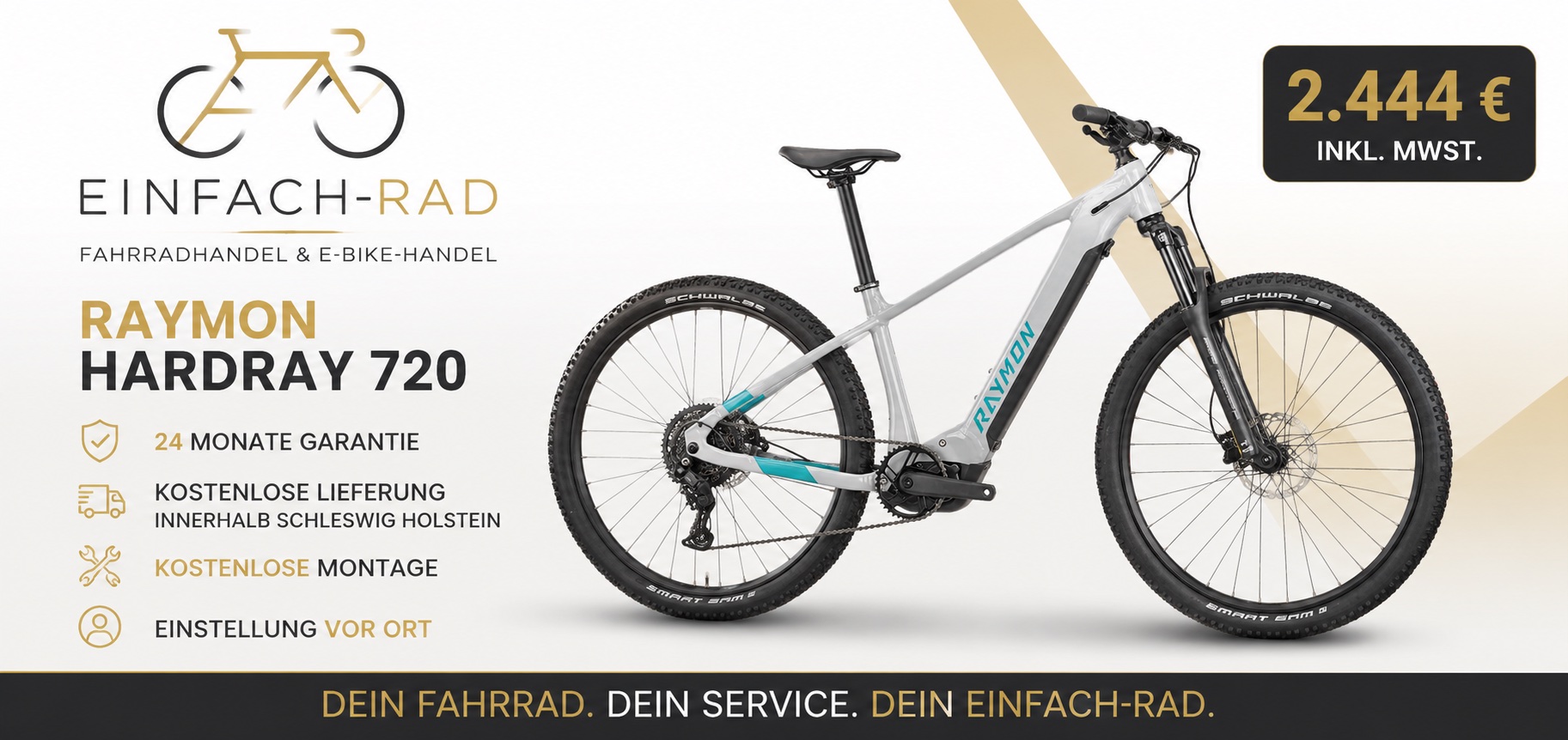 E-Bike-Angebot von Einfach Rad mit Beratung, Lieferung und Service